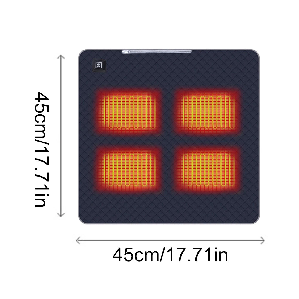 Pendleton Computer Mat Winter Heating Mat USB Heating Sleeping Mat Camping Warming Mattress T ...